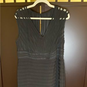 Adrianna Papell Black Evening Dress